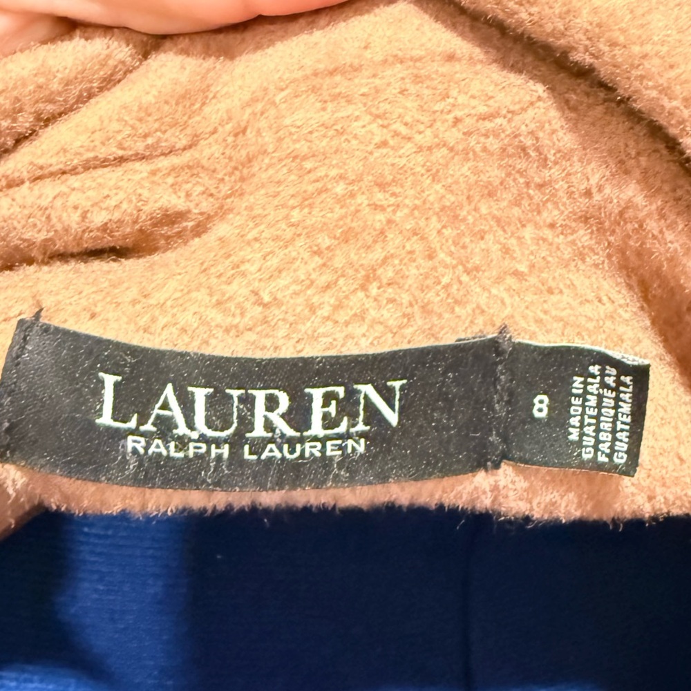 Ralph Lauren Camel Trench Coat - Picture 4 of 4